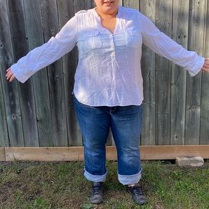 🧶 Addition Elle size 18 cotton shirt
